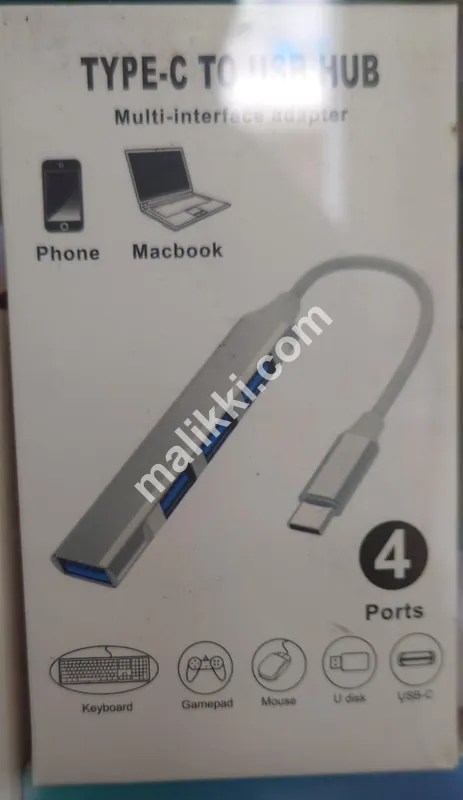 Type C to USB Hub Connect Phone And Macbook