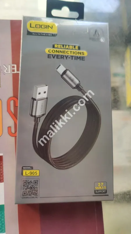 لاگ ان 27W سپورٹ L-905 قابل اعتماد کیبل