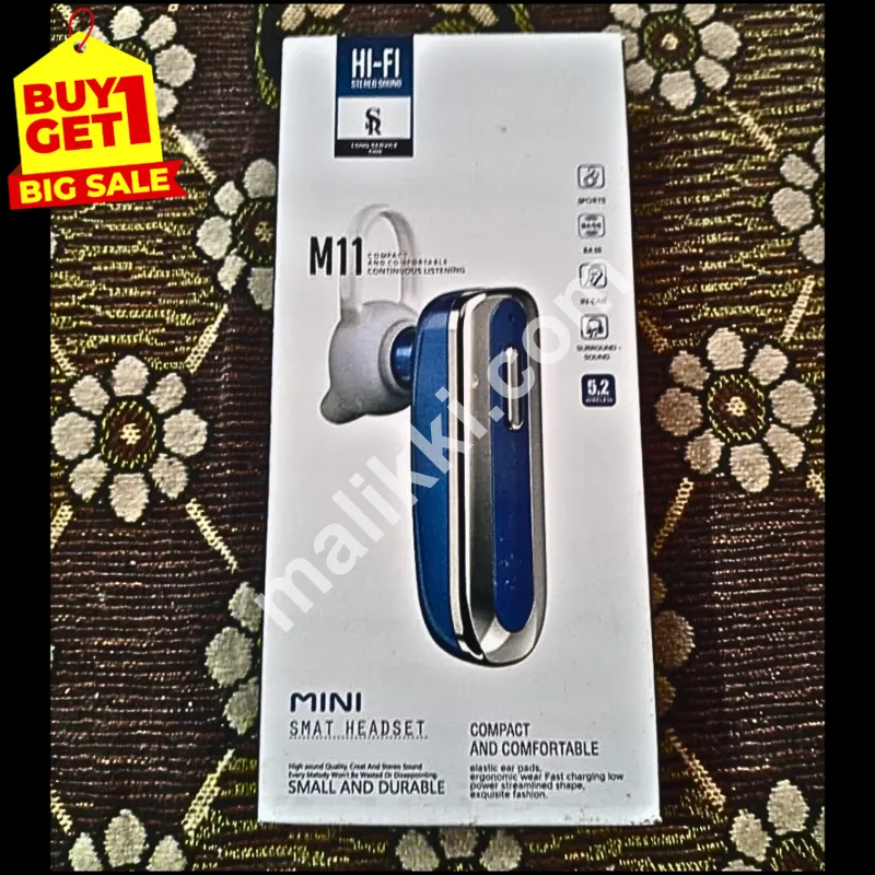 Buy One, Get One Free on M11 Earbuds.