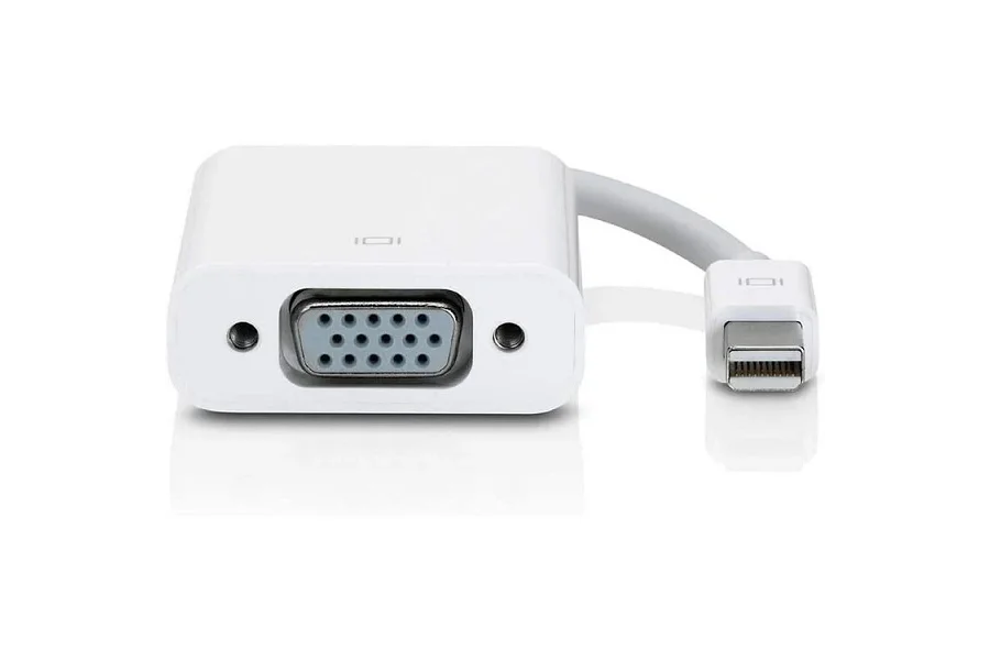 Apple Mini Display Port to VGA Adapter (MB572BE/B) White